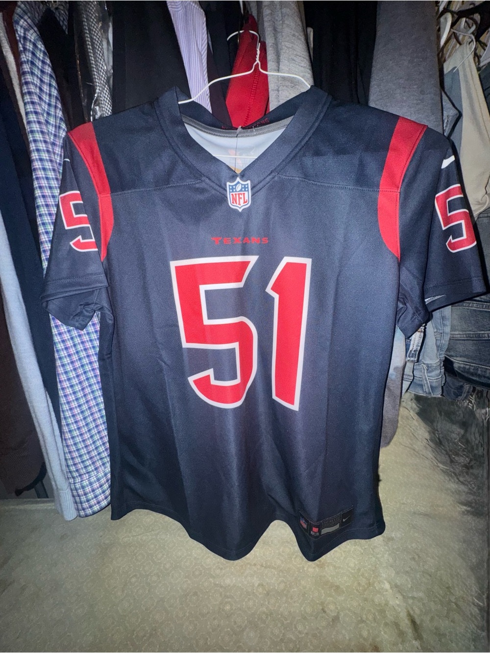 Nike Houston Texans Will Anderson Jr Women’s Jersey M